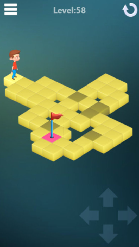 #4. Isometric Puzzle: Find a way (iOS) 由: virendra kumre