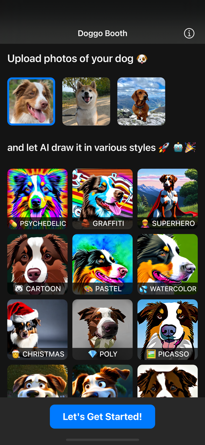 Doggo Booth - AI Dog Avatars
