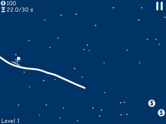 Stickman Snowboard Sports