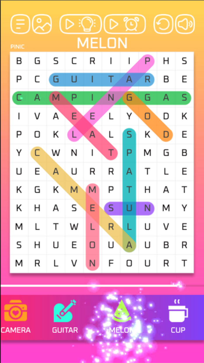 Word Search ≢ Crossword Game