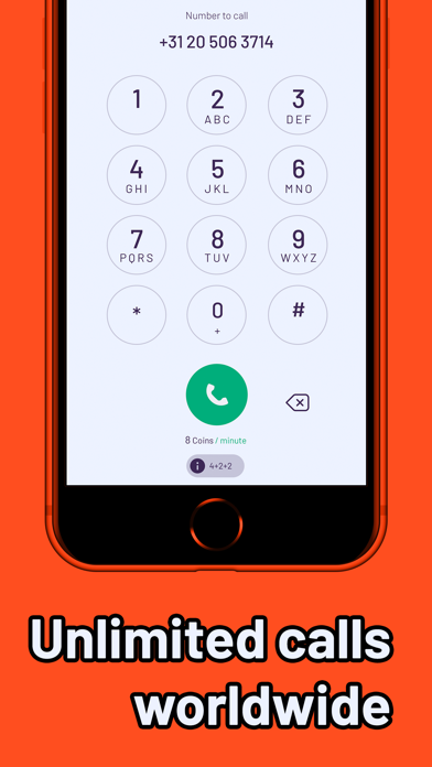 2nd Phone - Second call number Screenshot