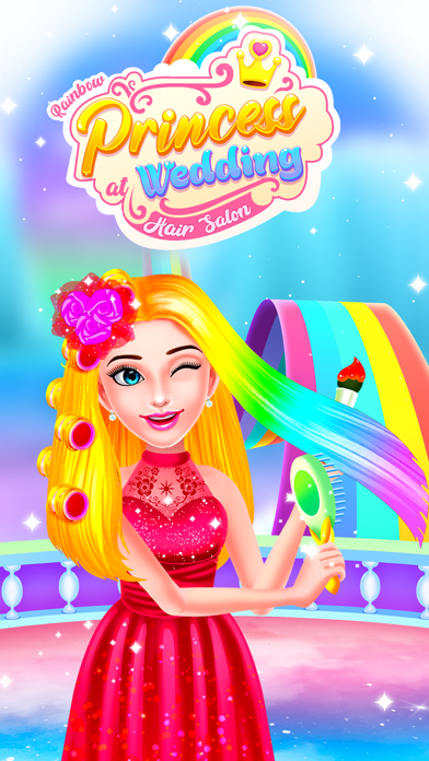 Princess at Wedding Hair Salon Screenshot