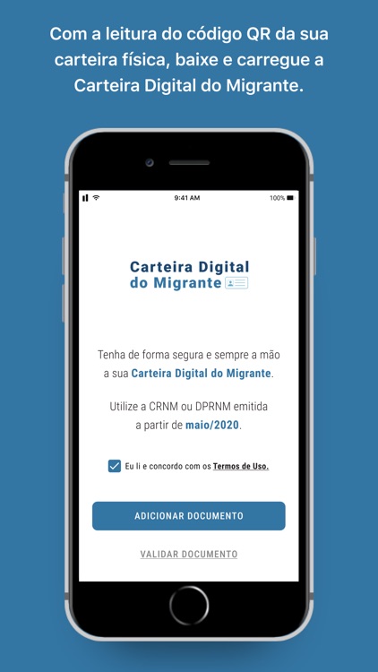 Carteira Digital do Migrante