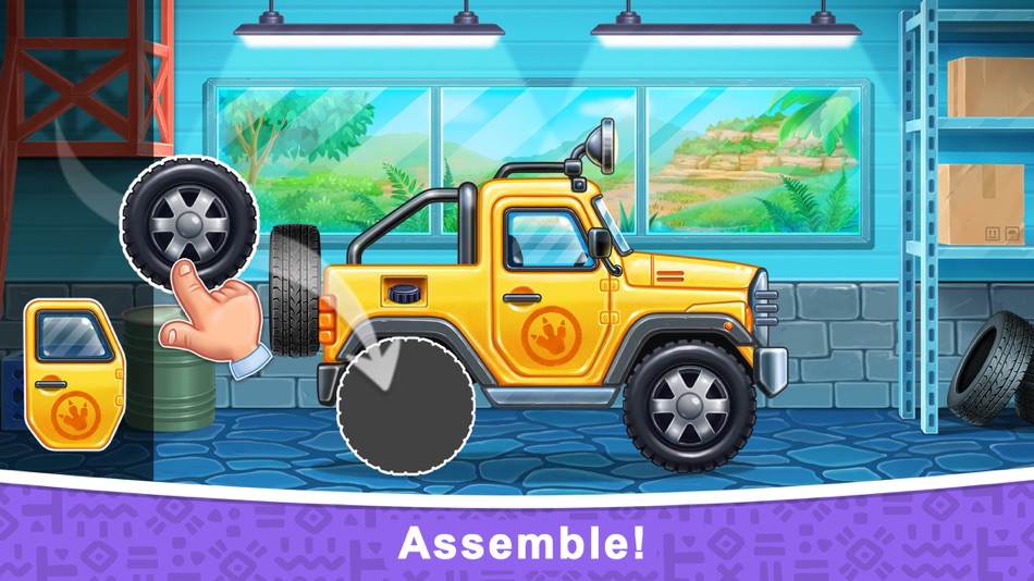 Dinosaur truck, car games: dig - 2.2.26 - (iOS)