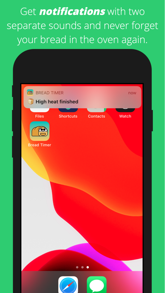 #2. Sourdough Bread Kitchen Timer (iOS) 由: Michael Steudter