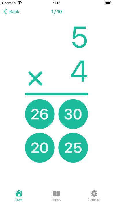 Práctica matemática ++