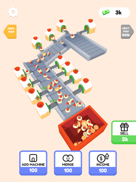 Dessert Factory Idle iPad screenshot 6 - Games app