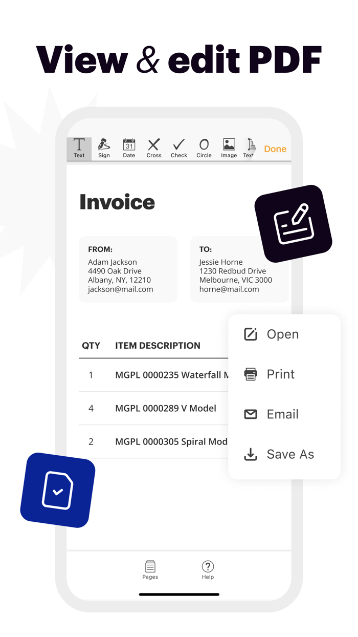 pdfFiller PDF document editor