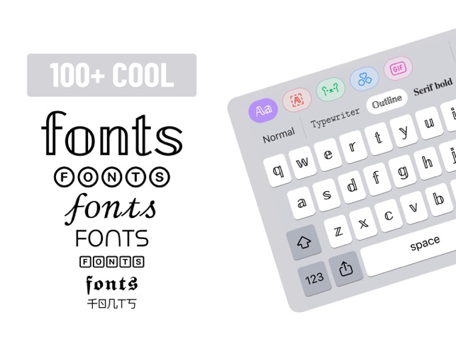 Fonts on the App Store