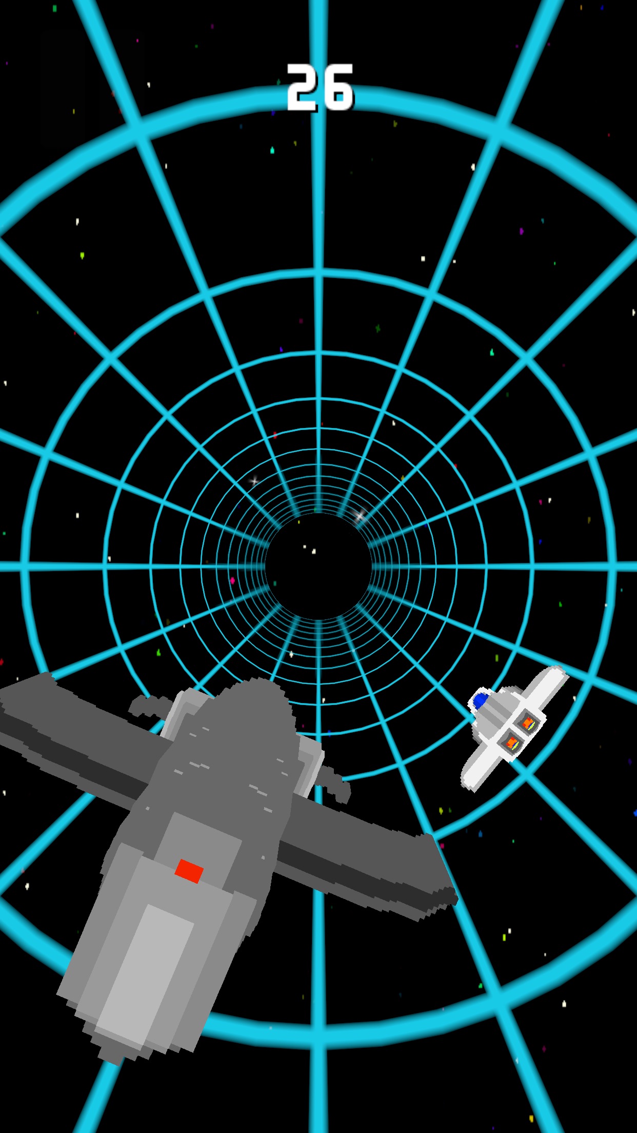 Screenshot do app Spaceholes - Arcade Watch Game