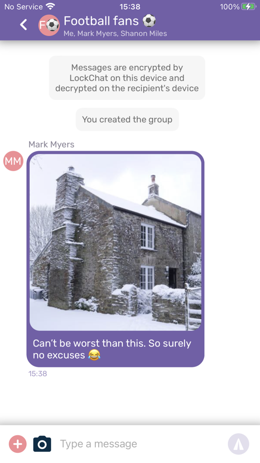#6. LockChat (iOS) 由: Galaxkey