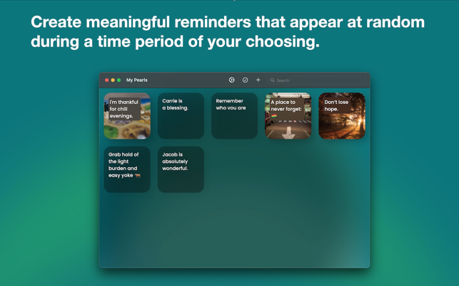 ‎Pearl: Meaningful Reminders Screenshot