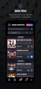 Boxing Showtimes screenshot #5 for iPhone