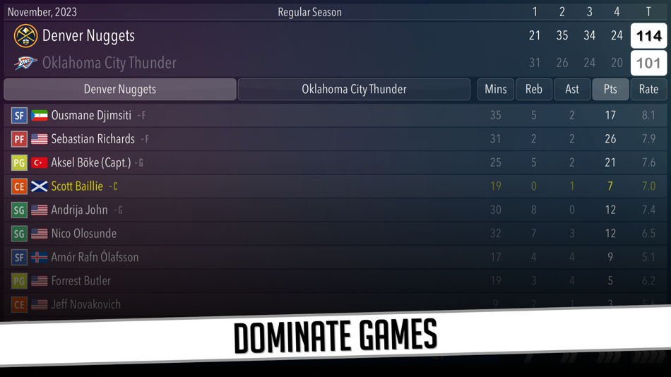 #4. Basketball Superstar 2 (iOS) 来自: Lazy Boy Developments