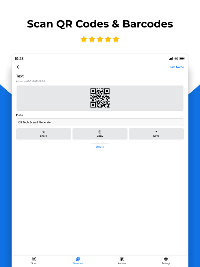 QR Tech Scan and Generate
