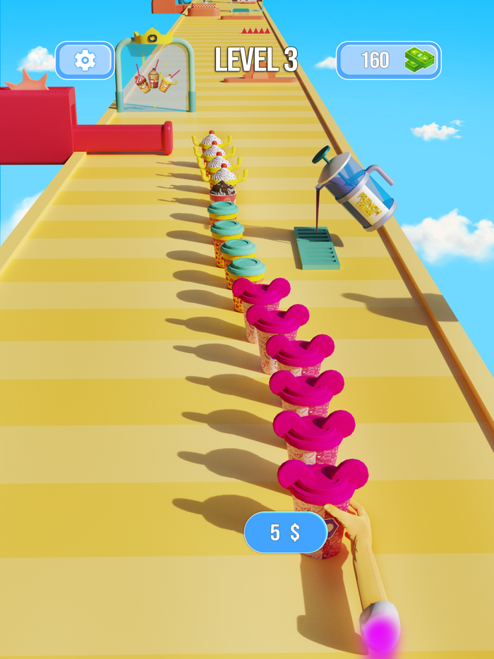 Coffee Stack Rush 3D