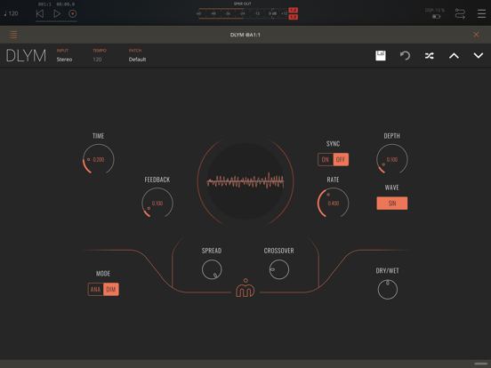 Screenshot #5 pour DLYM - Delay Modulator