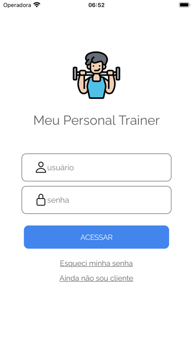 Meu Personal Trainer Screenshot