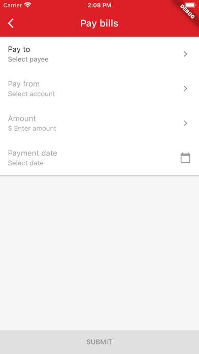 MTCU Mobile Banking Screenshot