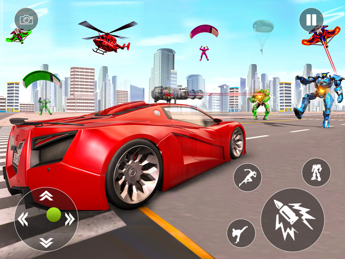 Multi Robot War Car Robot Game