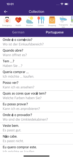 German-Portuguese Dictionary(圖2)-速報App