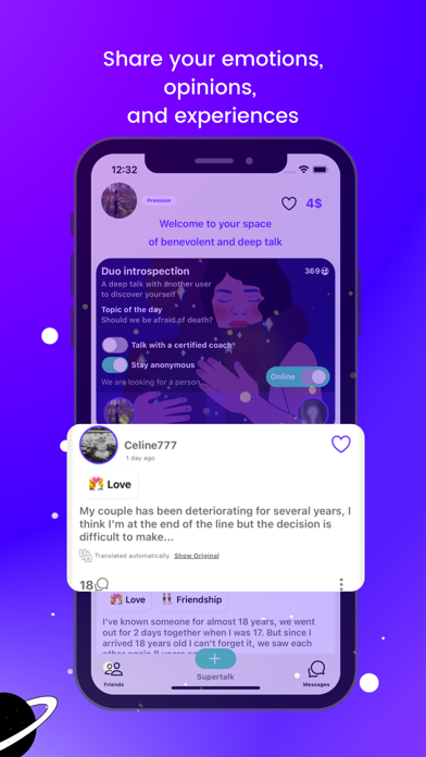 Supertalk - Chat & Coach Screenshot