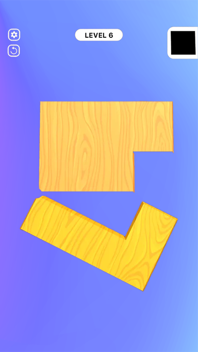 screenshot of Fit It 3D - Tangram Puzzle 1