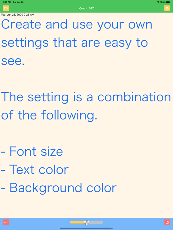 Screenshot #4 pour LegibleNote