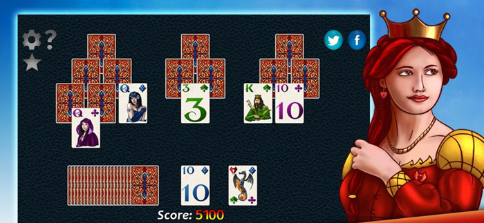 Fantasy Solitaire TriPeaks