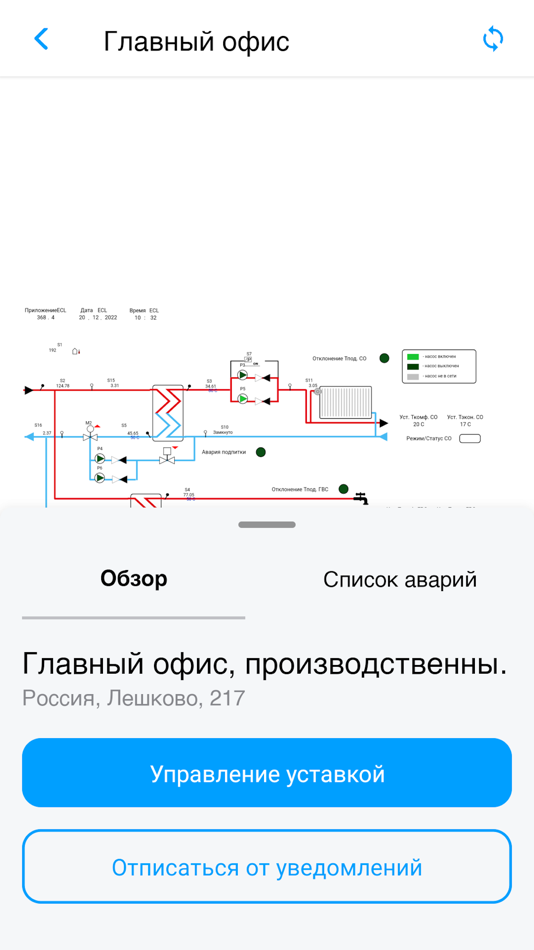 #4. Cloud-Control Мнемосхема (iOS) 由: Alexander Grigoriev