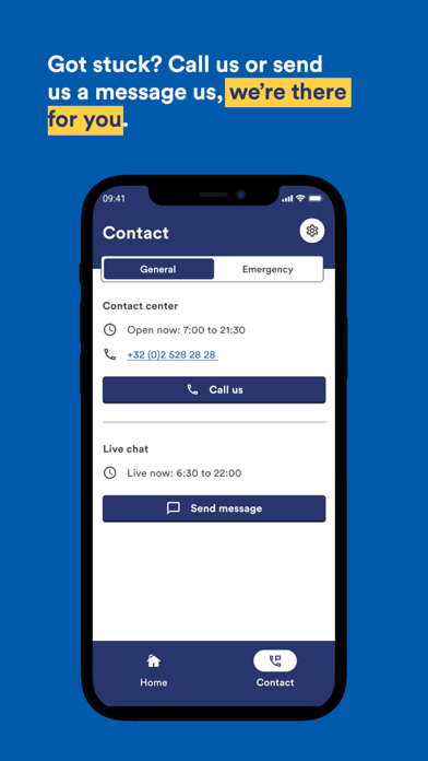SNCB Assist Screenshot