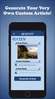 wereport news iphone screenshot 1