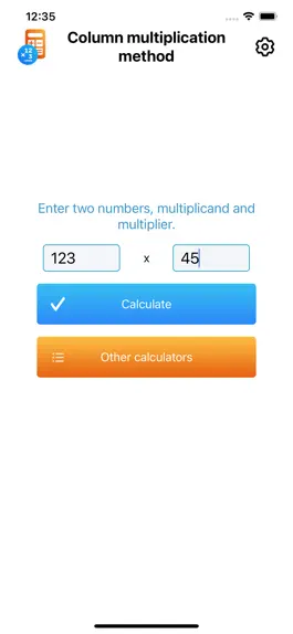 Game screenshot Column multiplication method mod apk