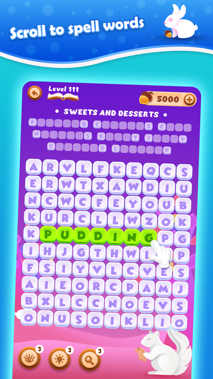 Word Slide Swipe Puzzle Game