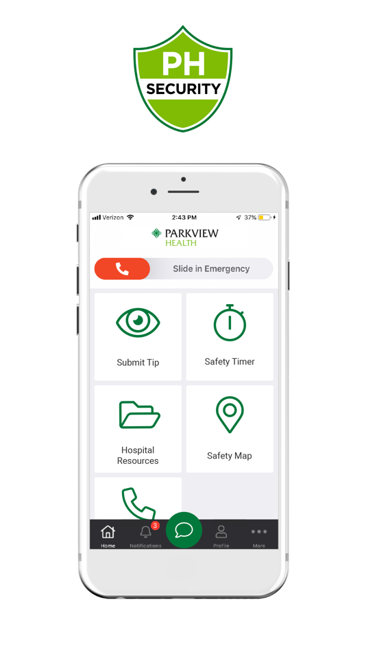 #1. PHSecurity (iOS) 来自: Parkview Health System Inc.
