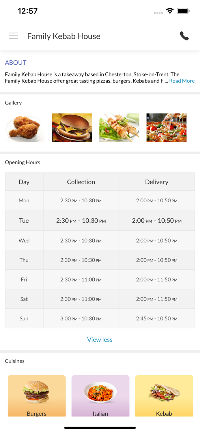 Family Kebab House Chesterton