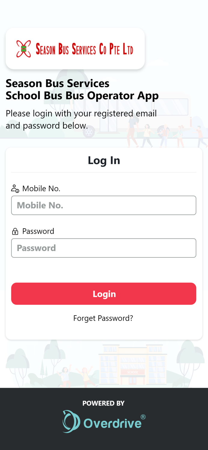 Season Bus Operator App