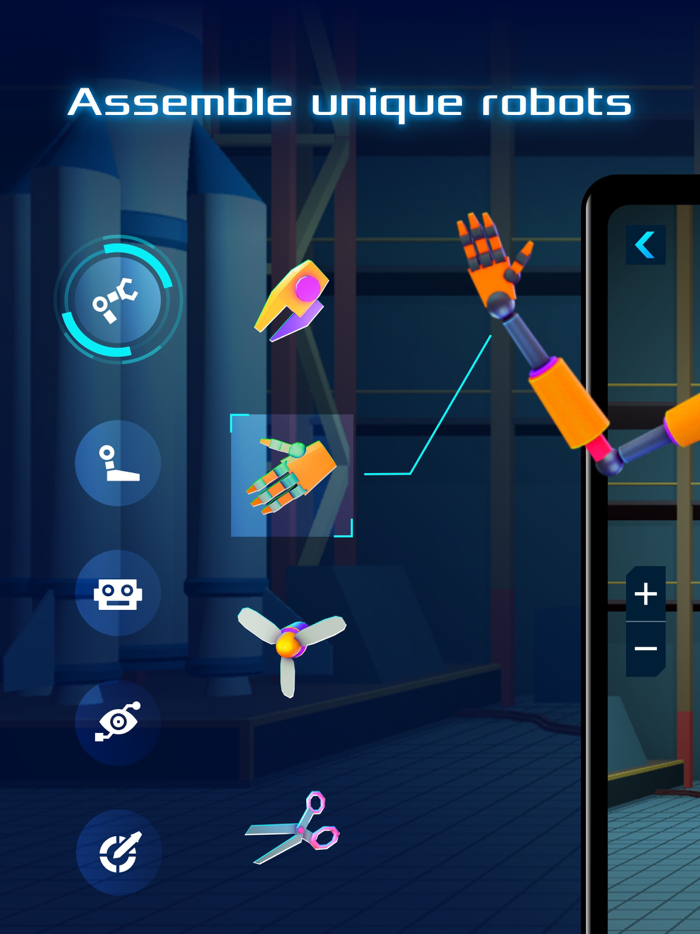 Idle Robots AR - Mech Builder