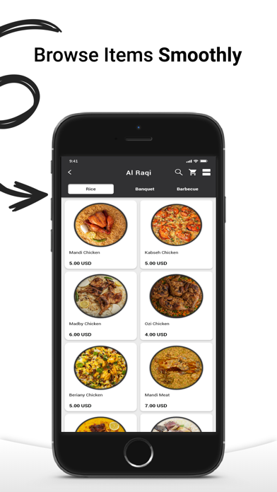 Alraqi Tourist Restaurants Screenshot