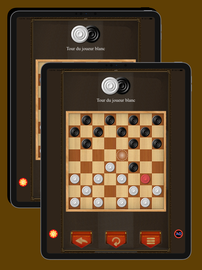 Checker game  checkers deluxe