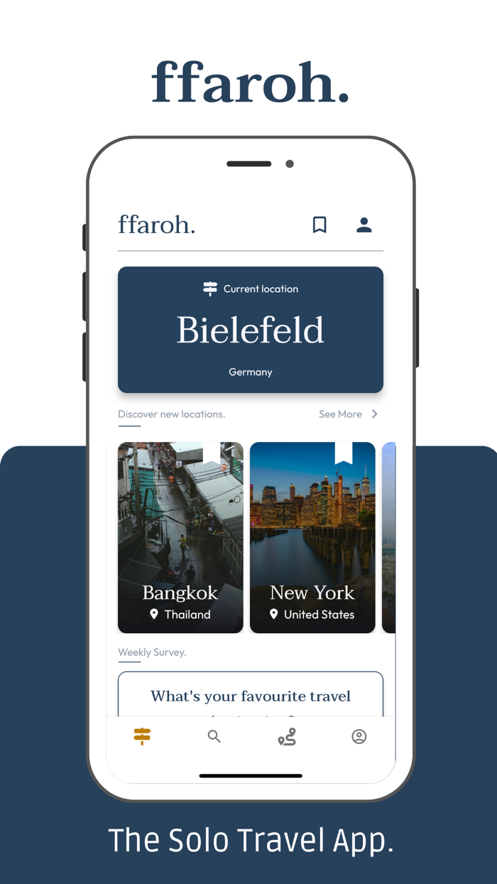 ffaroh.  Solo Travel App