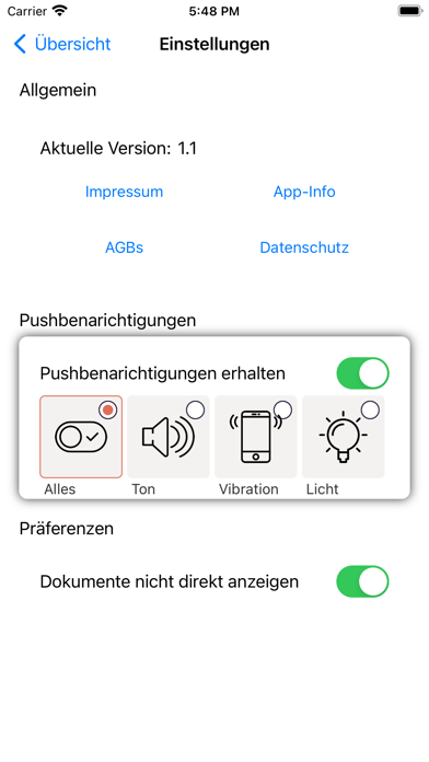 Mieter-App Screenshot