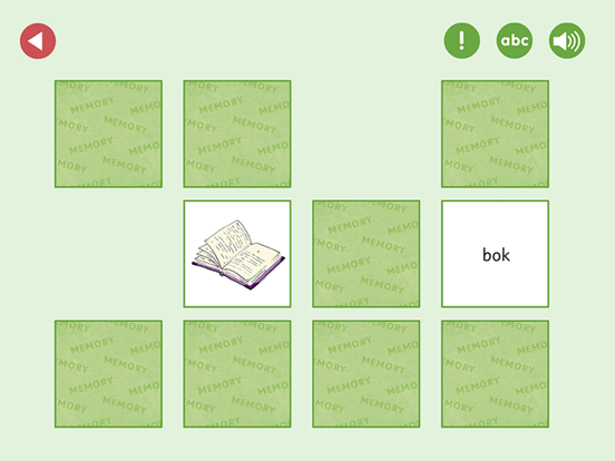 Screenshot #6 pour ABC-klubben: ABC-memo