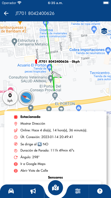 PRO RastreoSatelital GPS Screenshot