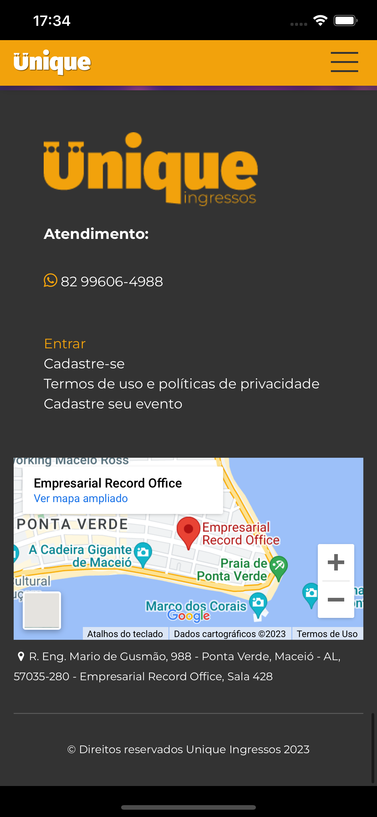 Unique Ingressos