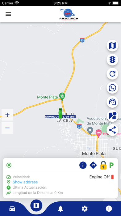 ARZUTECH GPS Screenshot