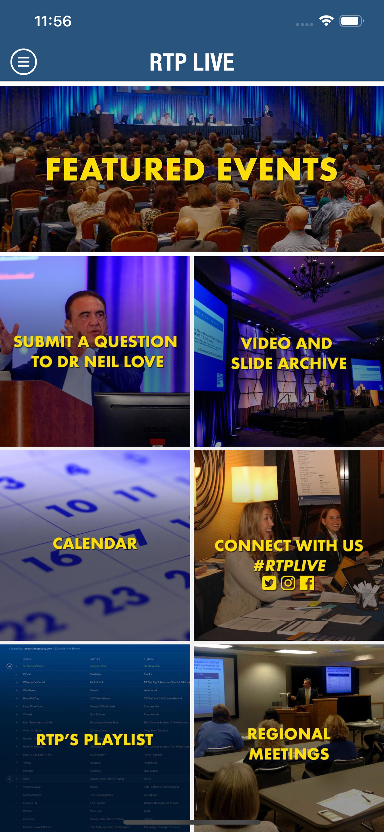 RTP Live - Events