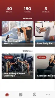 the 30 day fitness challenge iphone screenshot 1