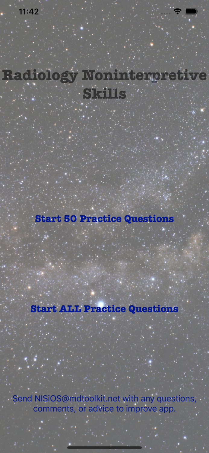 Radiology NIS Study Guide