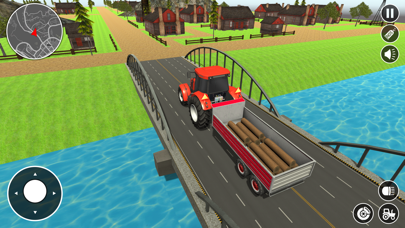 Tractor Driving Farming Game Screenshot